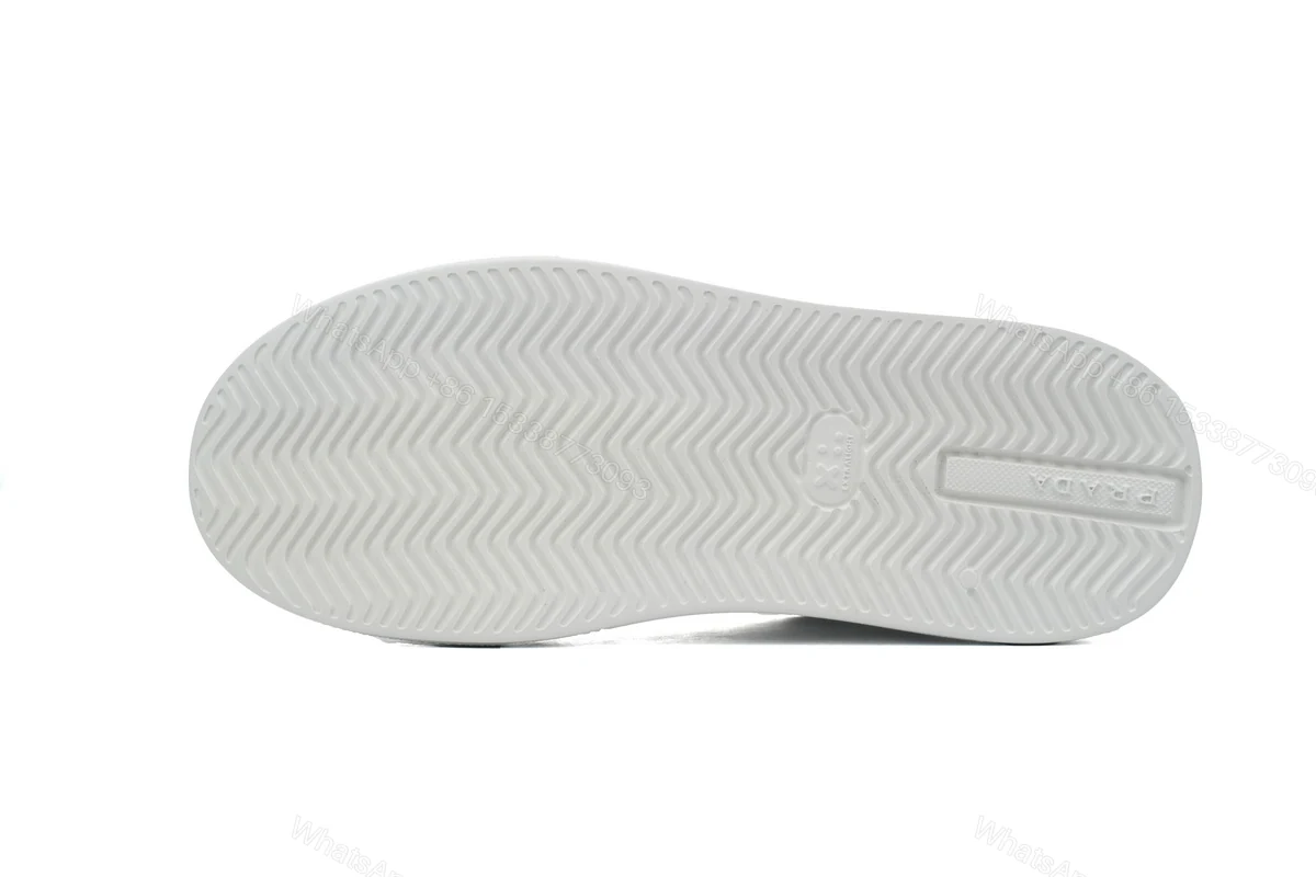 View 4 of Prada Platform Sneakers White