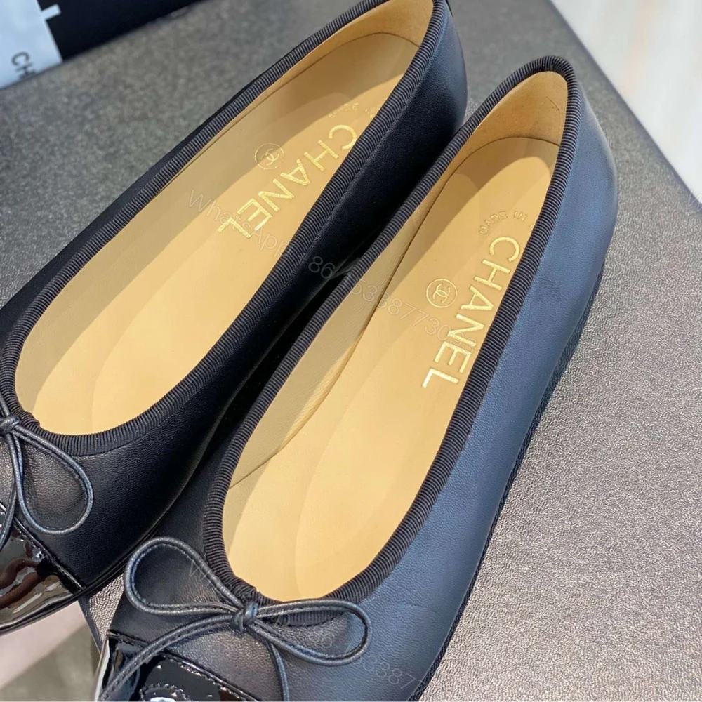 View 8 of Chanel Ballet Flats Black