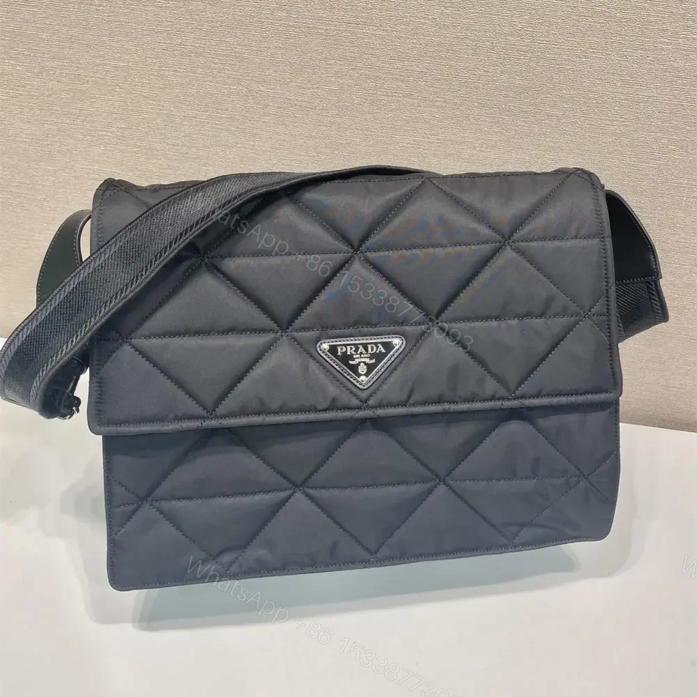 View 3 of 高仿Prada*ReEdition系列郵差包1BD256黑色免檢版