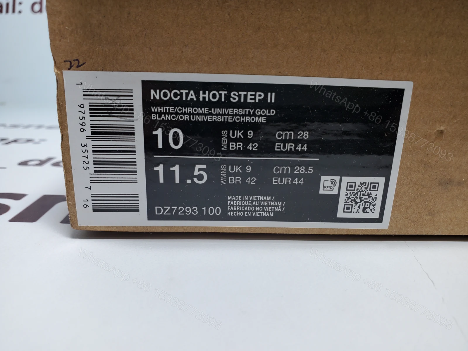 View 6 of Nike Hot Step 2 Drake NOCTA White DZ7293-100