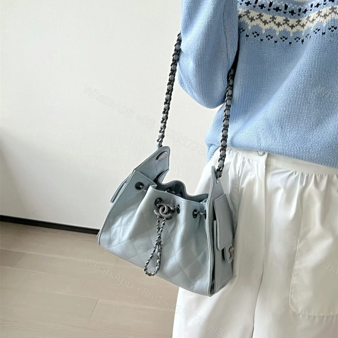 View 18 of 高仿Chanel*26C/25Bag系列AS5311小牛皮手袋Mini霧霾藍免檢版