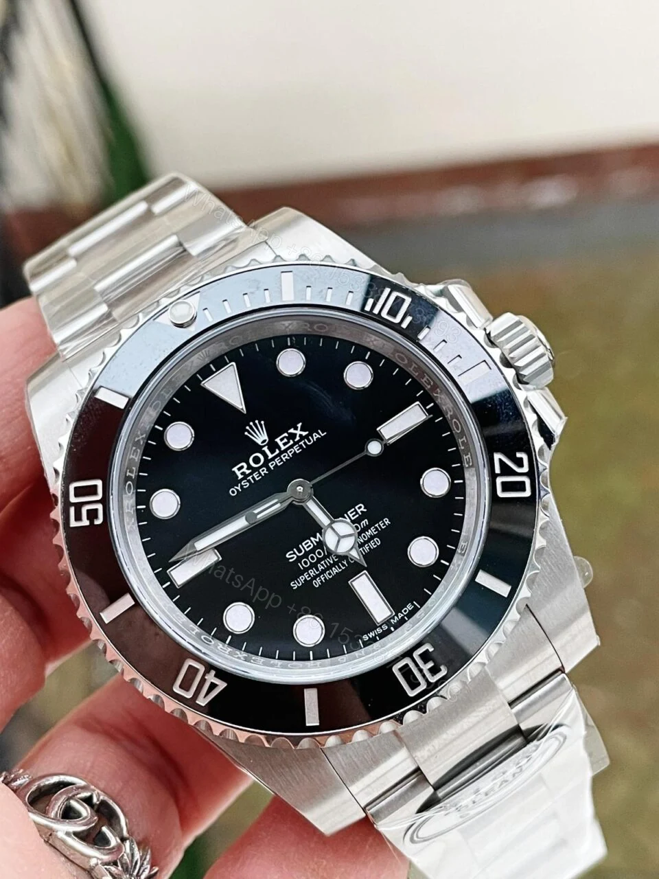 CF FACTORY 1:1 Rolex Submariner 114060 No Date Best Edition Black Ceramic 904L Steel SH3130 — view 1
