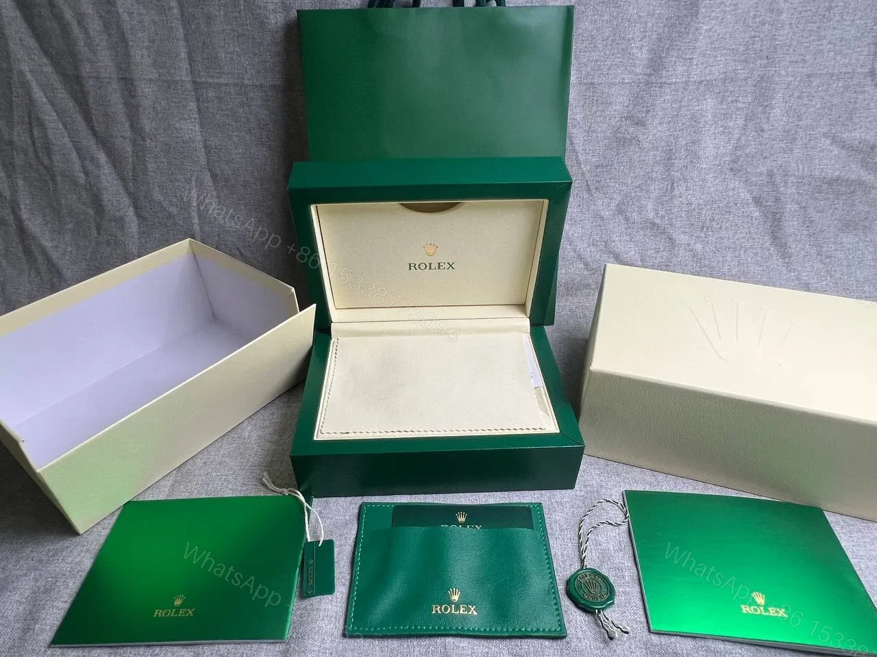 View 3 of Rolex Wooden Box