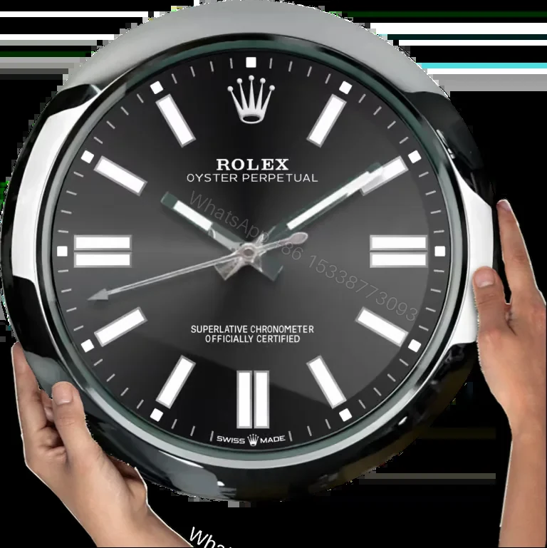 View 2 of ROLEX WALL CLOCK – OYSTER PERPETUAL BLACK