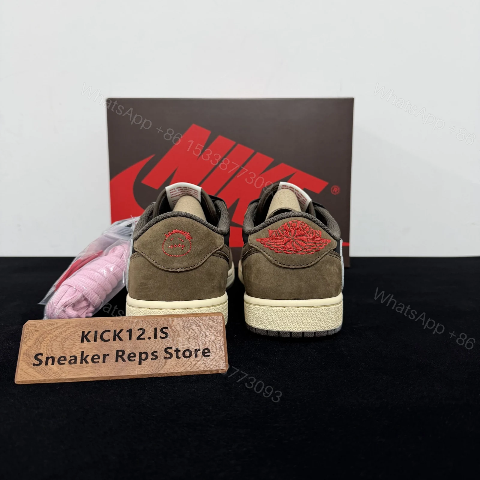 View 6 of Travis Scott x Air Jordan 1 Low Mocha Reps