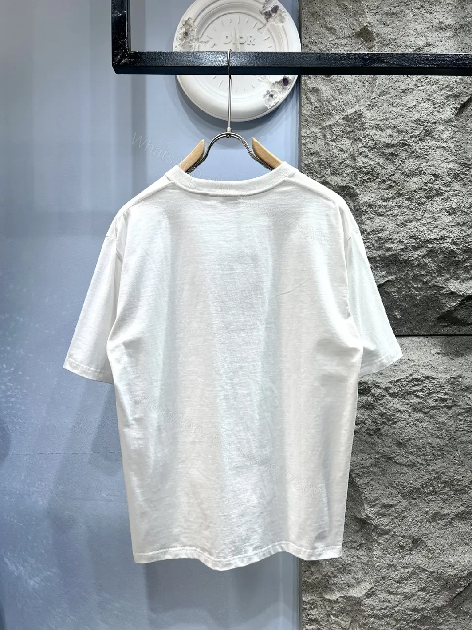 View 7 of Graphic Logo Tee: Premium Cotton, Oversized, White