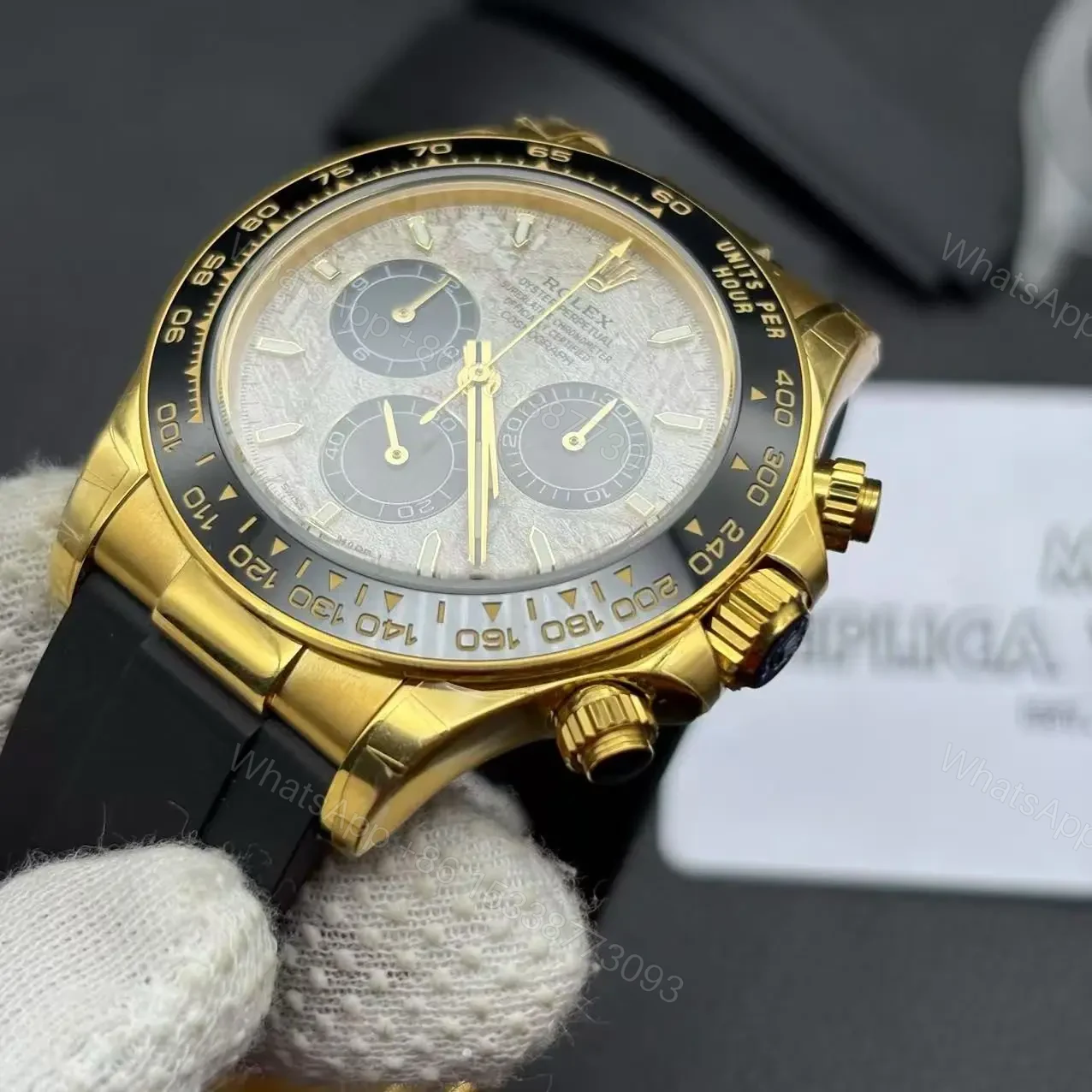 View 8 of Superclone Rolex Daytona 40 mm 126518LN Meteorite Dial
