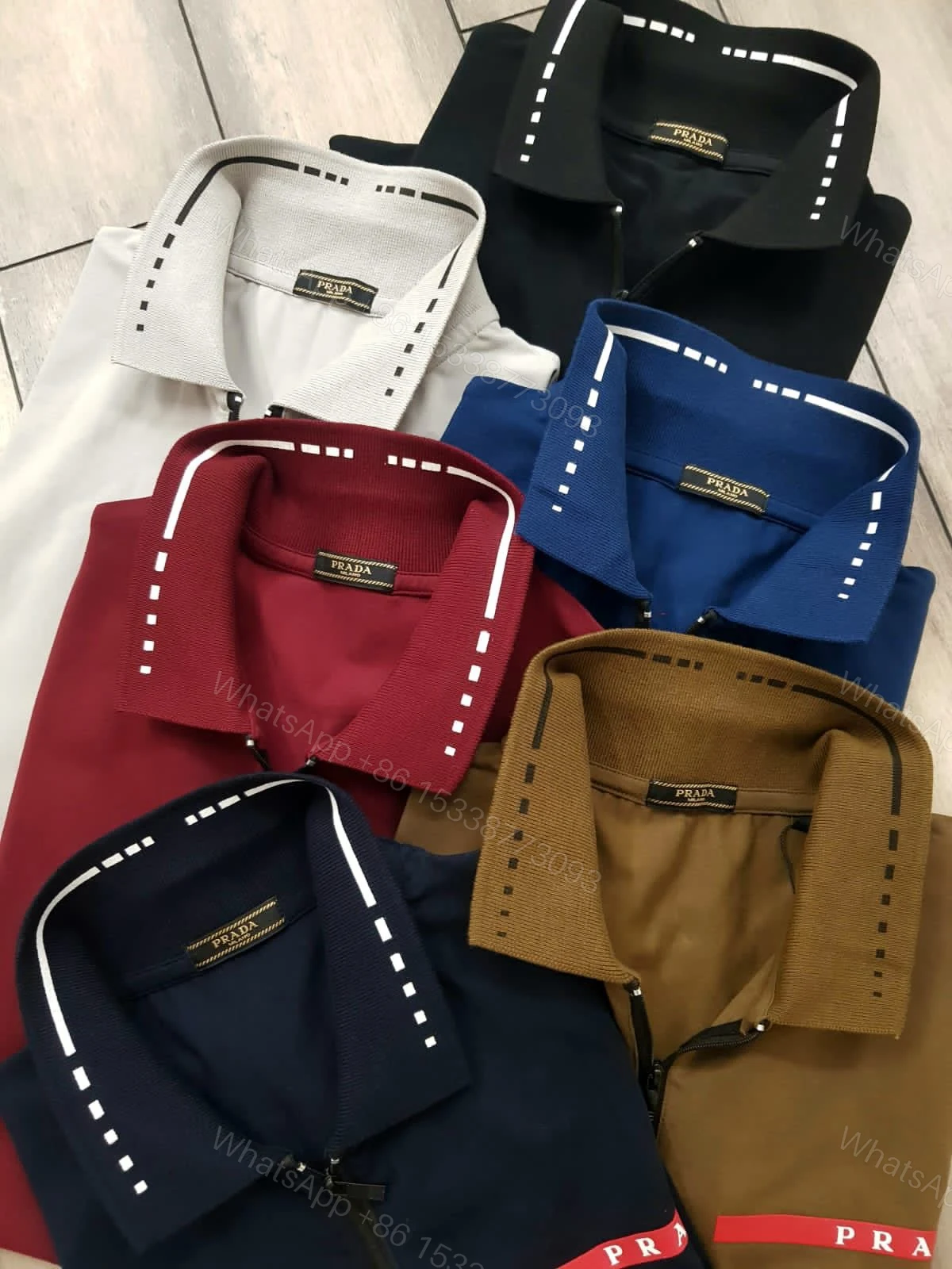 View 9 of First Copy PRADA Premium Men’s Polo T-Shirts
