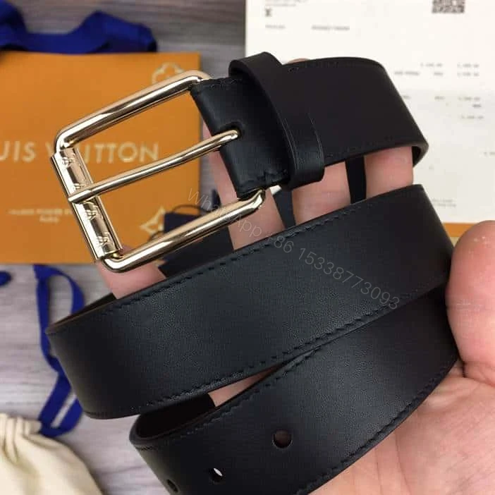 View 3 of LOUIS VUITTON SIMPLE BELT – B176
