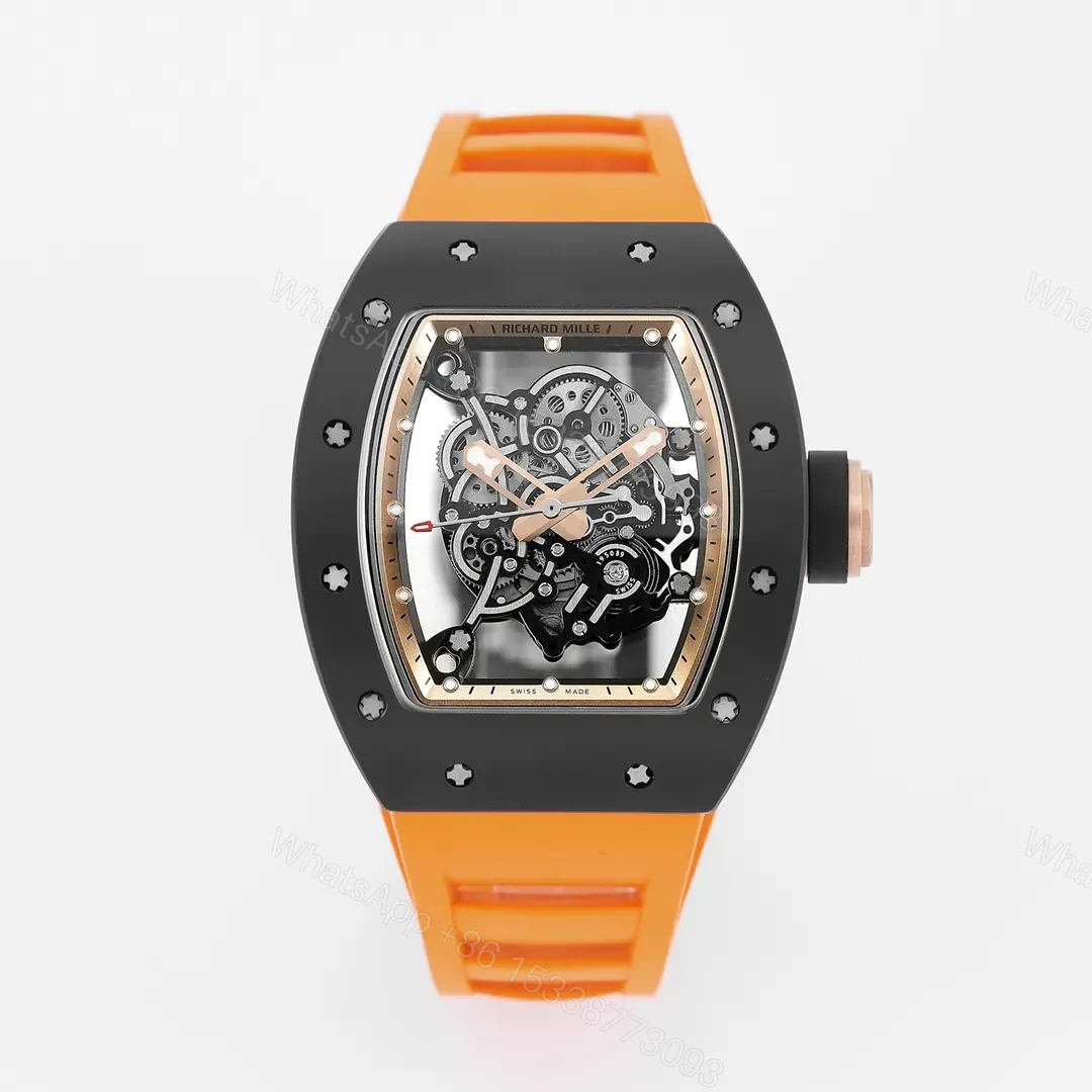 – KU+ KV-V5 Black Ceramic Watch – KU+ KV-V5 White Ceramic Watch — view 1