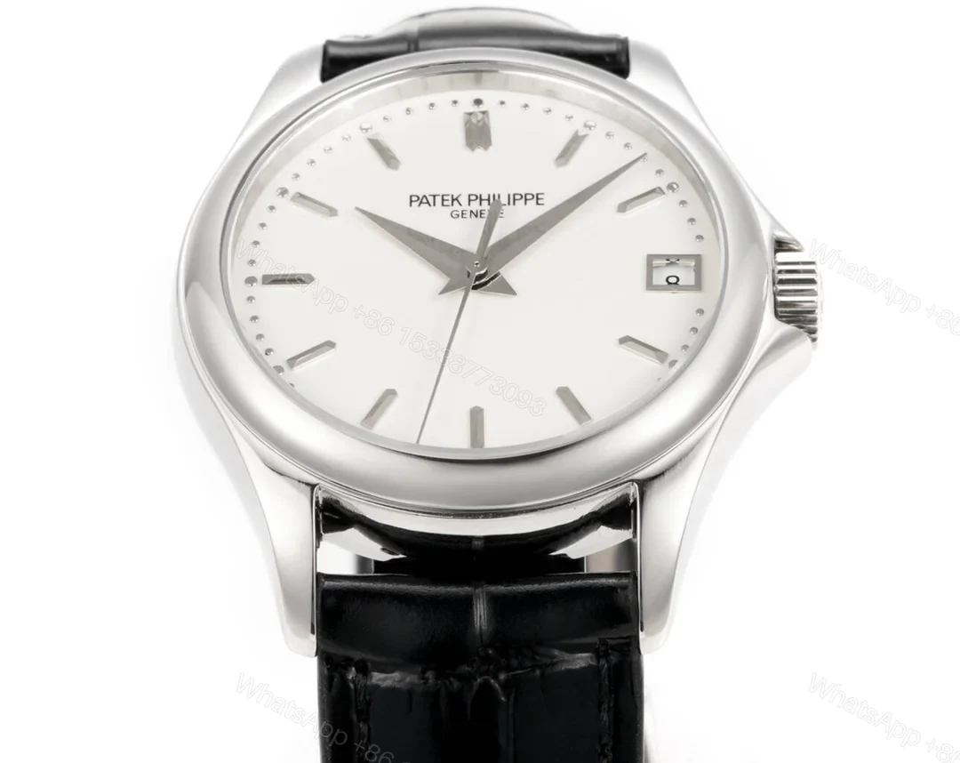 View 4 of Patek Philippe Calatrava 5196 White Gold Silver 5196G-001