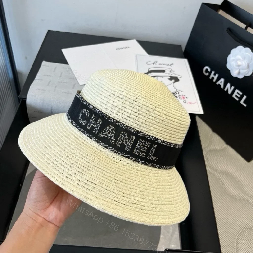 View 9 of Lightweight Straw Hat, Cloche Style, Signature Band