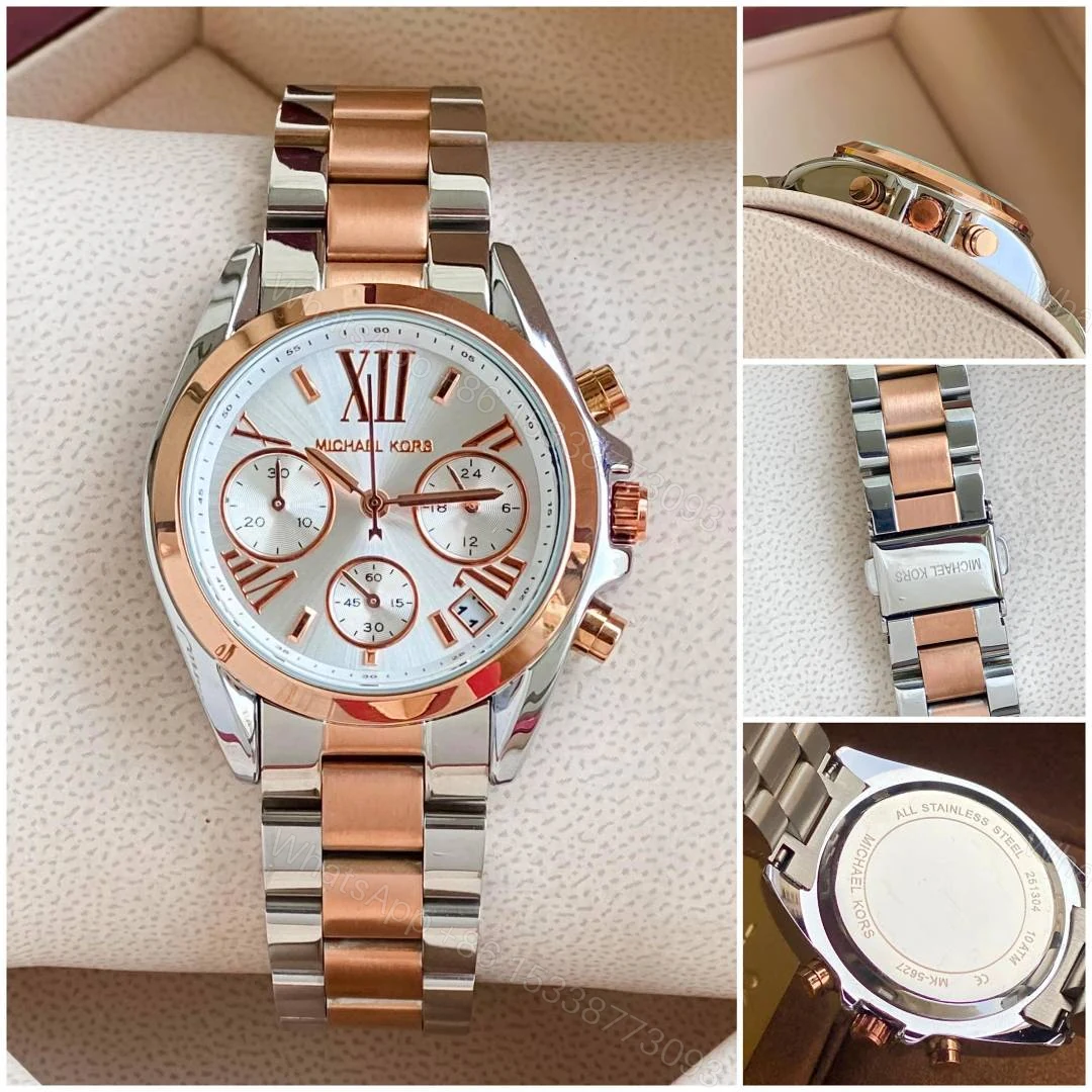 View 3 of First Copy Michael Kors Bradshaw Chronograph Watch