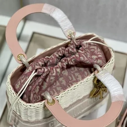 View 3 of Lady DIOR Wicker Bag (high-end grade)