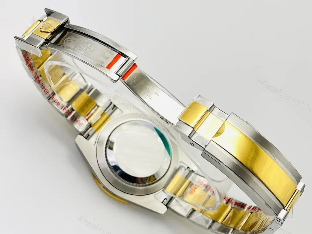 View 7 of Rolex Submariner Two Tone Paved Diamond Oyster Bracelet Case 40mm RLX-SUB-TT-PAV-DIA40-OYS