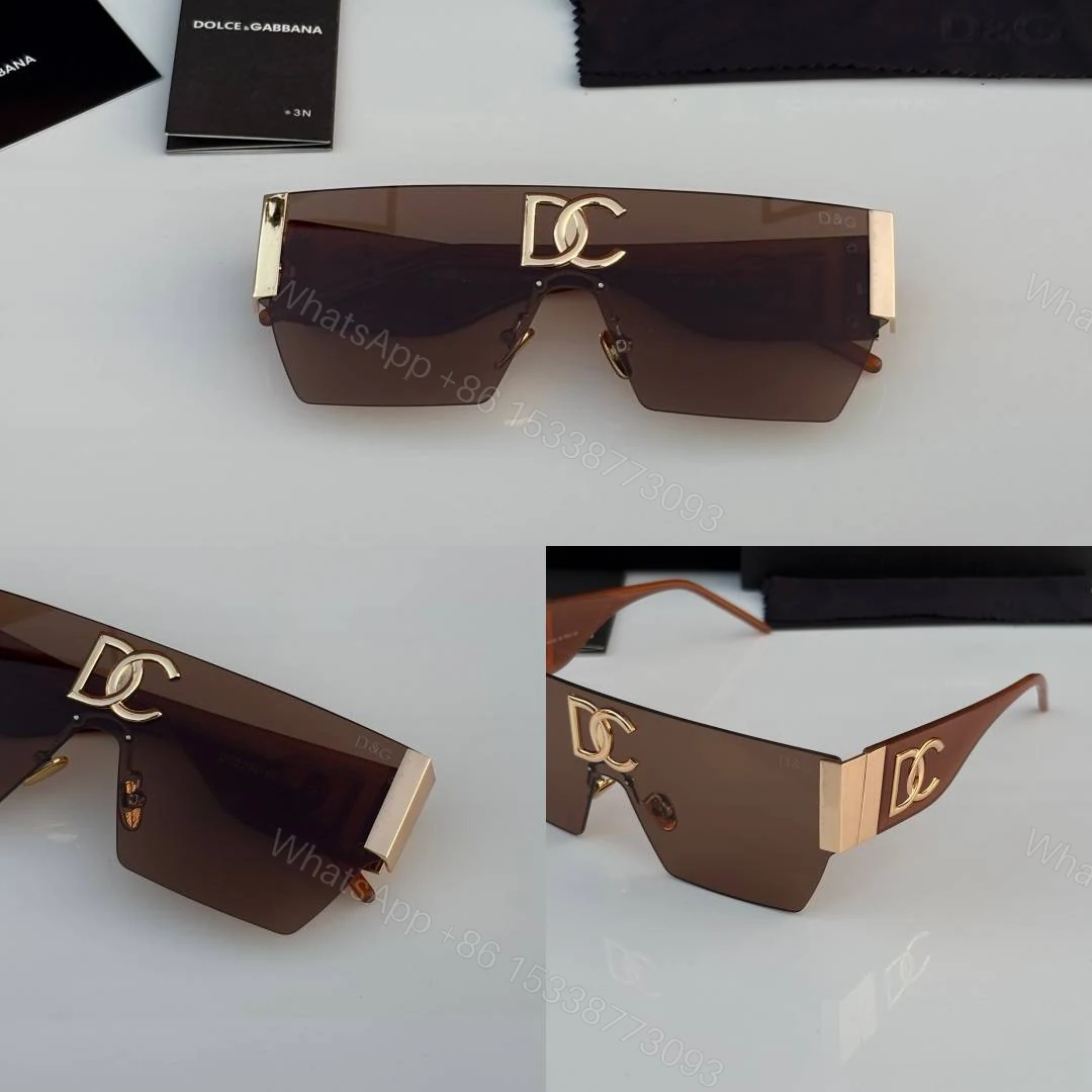 View 3 of First Copy Dolce Gabbana 2234 Brown Sunglasses