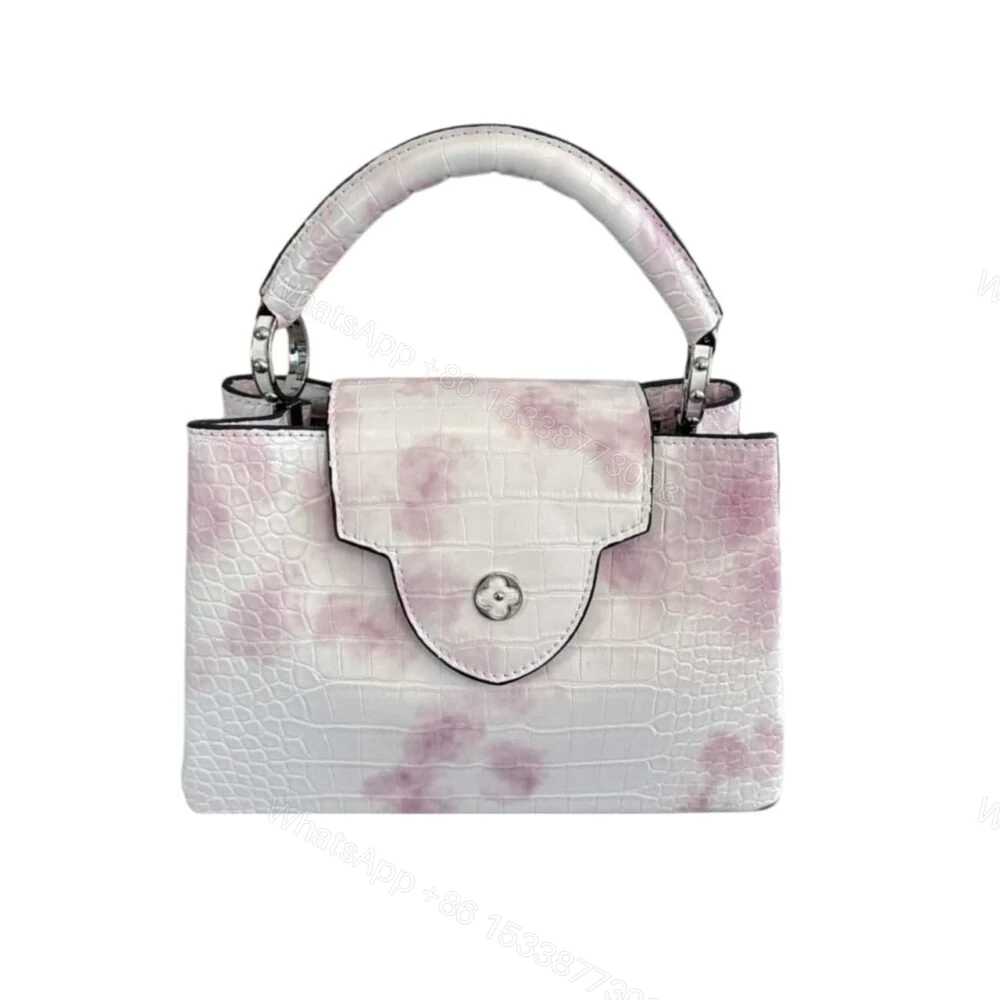 Louis Vuitton Capucines BB Bag Pink And White 27Cm — view 1