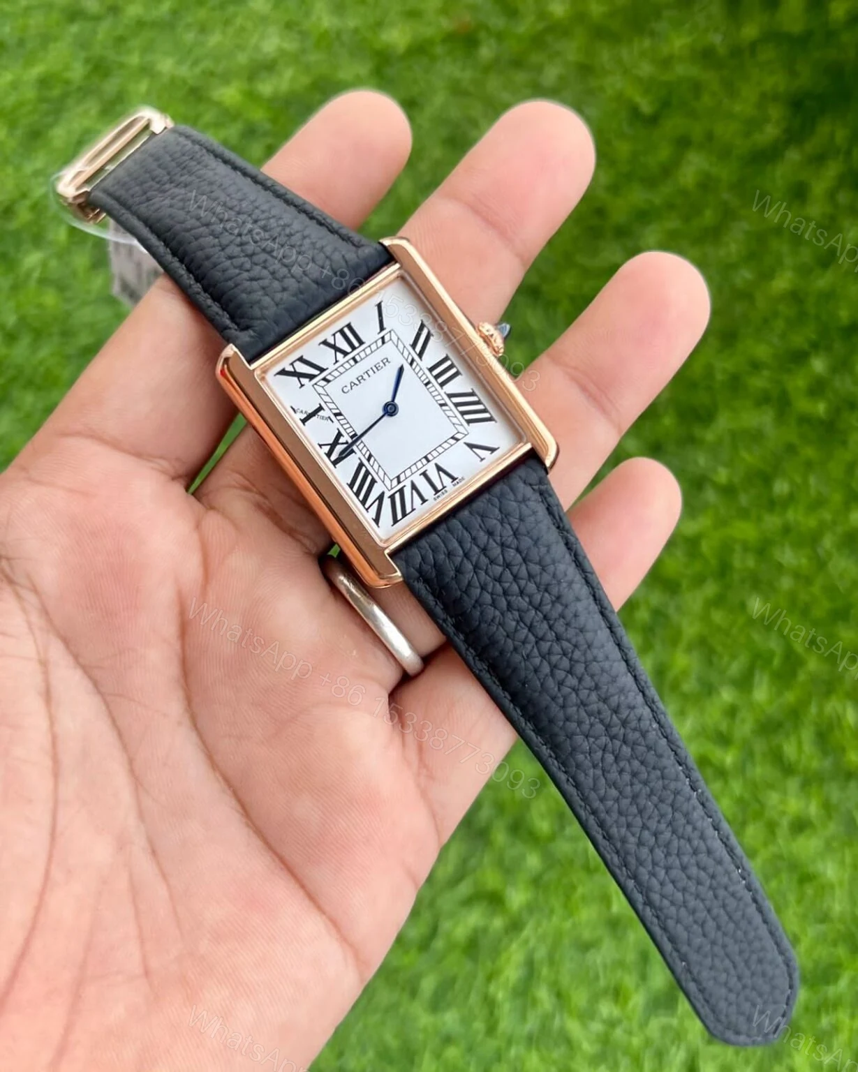 View 2 of Cartier Tank Solo Rose Gold 30mm Quartz