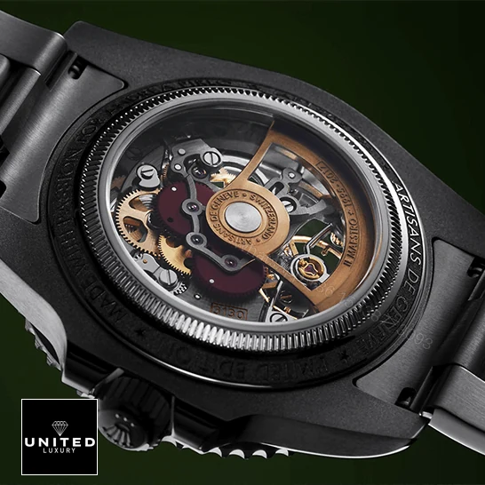 View 6 of Rolex Oyster Perpetual 114200 Skeleton Dial Replica