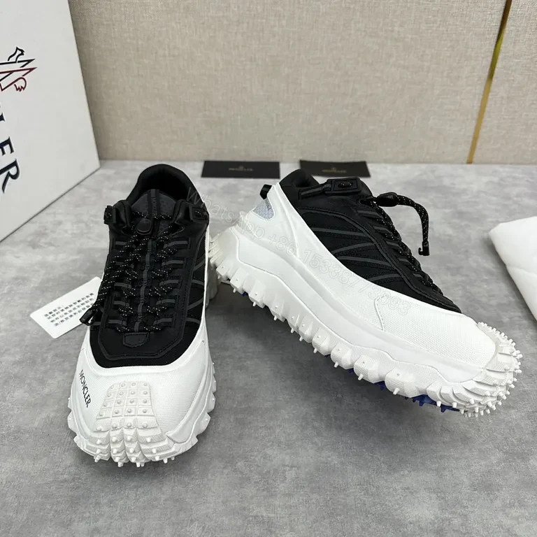 View 8 of Chunky Contrast Runner: Moncler-Textured Luxury High-Tops