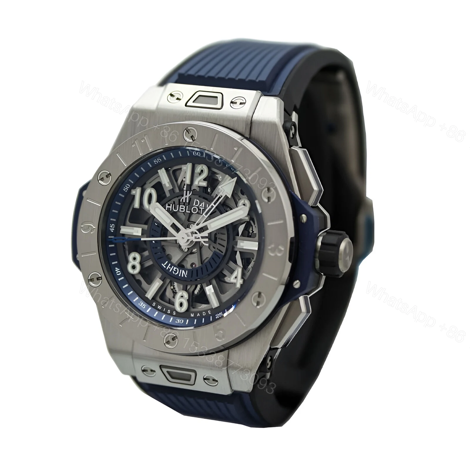 View 2 of Hublot Transparent Watch Replica