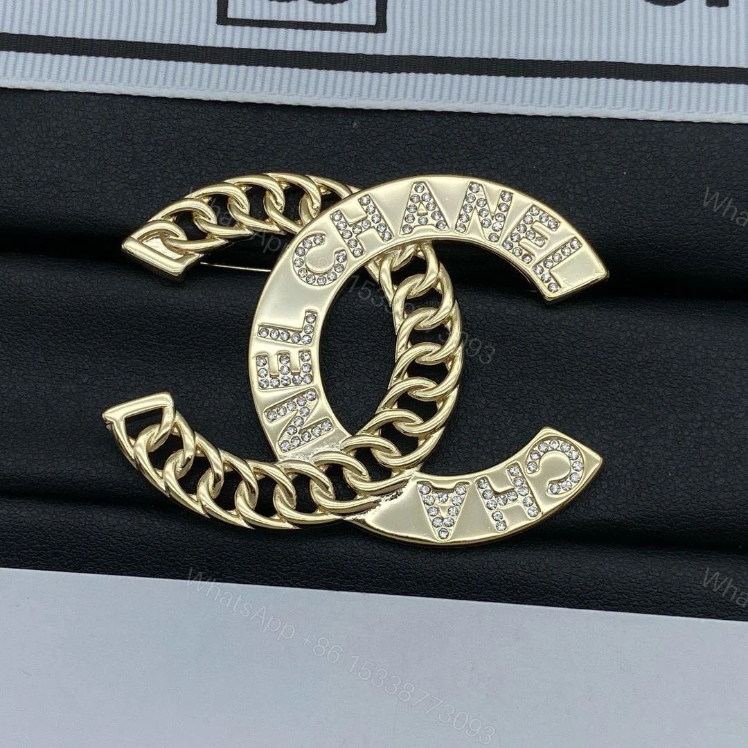 View 5 of Chanel Chain CC Brooch