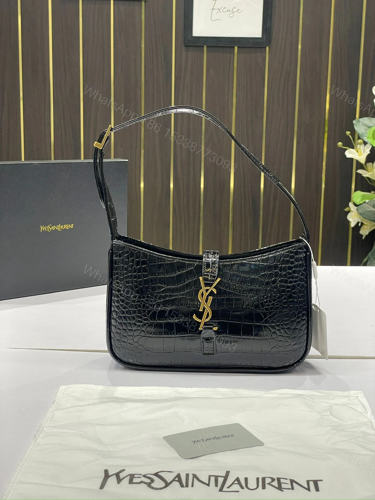 View 5 of FIRST COPY YSL HOBO BAG