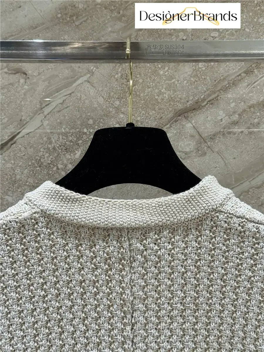 View 9 of Textured Knit Cardigan: Everyday Luxe with Practical Details