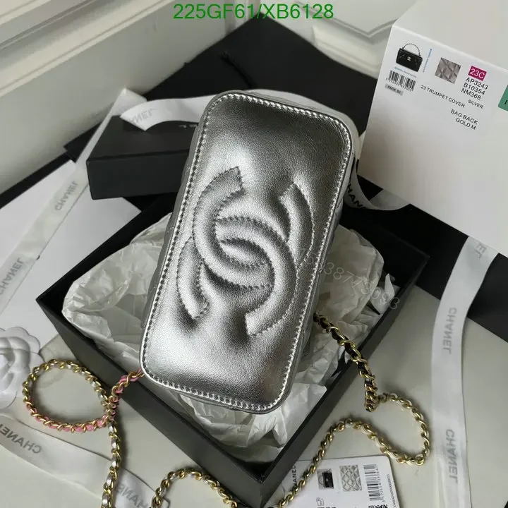 View 9 of Chanel Vanity Bag with Chain Mirror XY98754