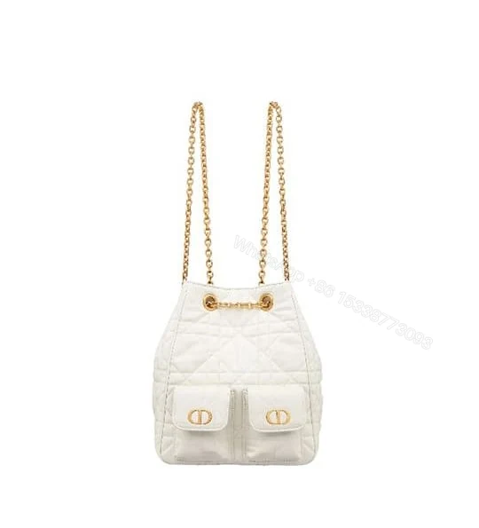 Dior Medium Dior Caro Multicarry Backpack with Chain(HIGH-END GRADE) — view 1
