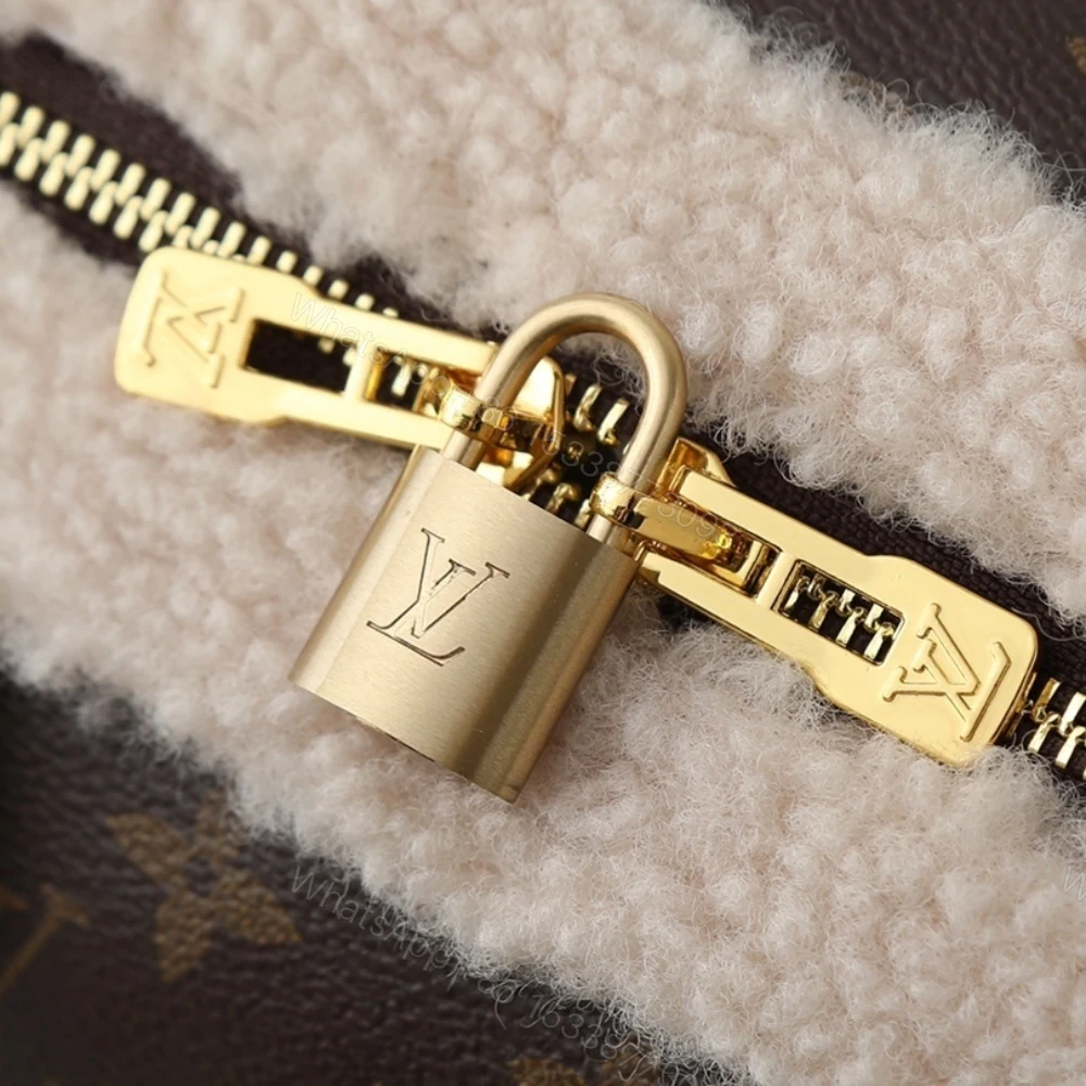 View 10 of Louis Vuitton Speedy Soft 30 Teddy Monogram Brown 30Cm M26326