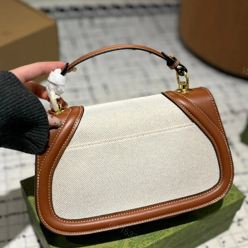 View 5 of Gucci Blondie Mini Shoulder Bag Natural And Tan 22Cm