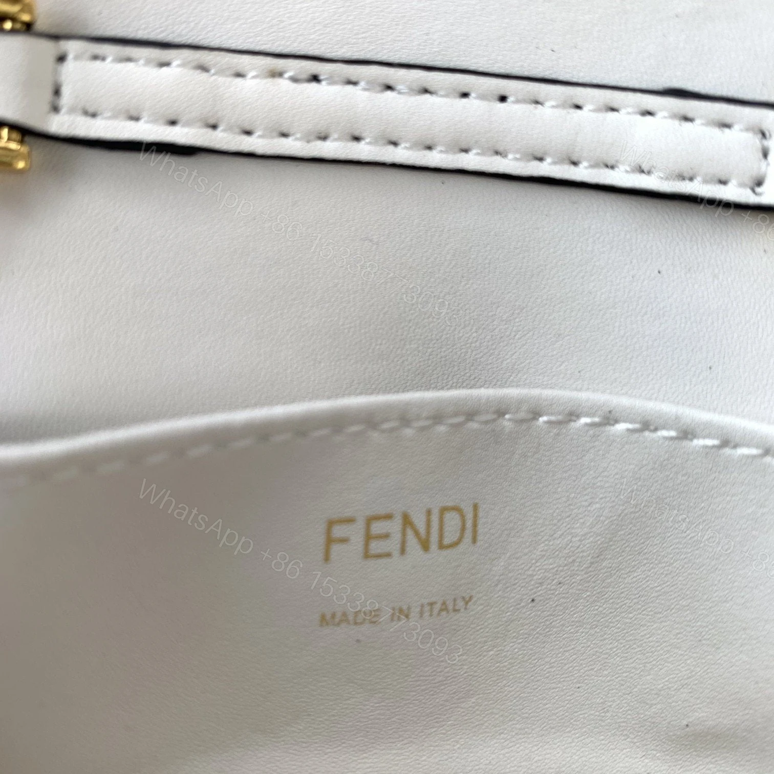 View 7 of Kuban Canvas FF Embroidered Nano Baguette Charm Grezzo Multicolo