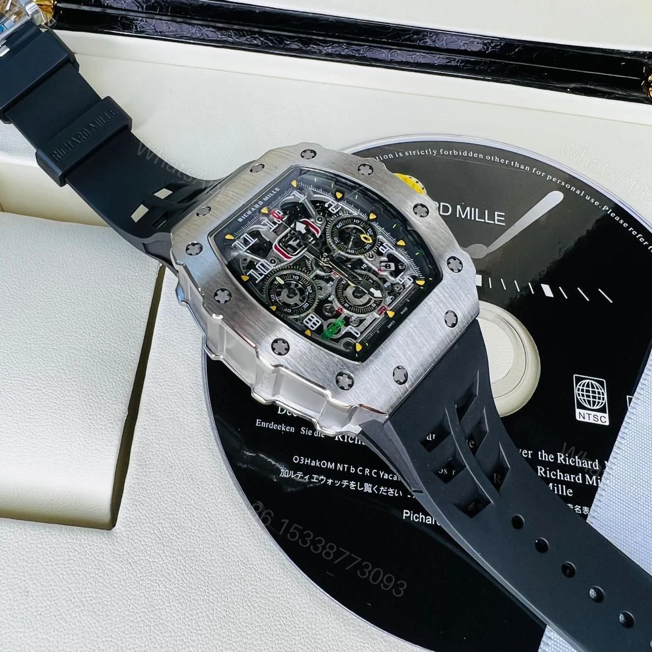 View 14 of Richard Mille RM 11-04 Mancini Carbon TPT