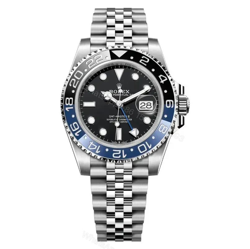 Replica ROLEX GMT-MASTER II “BATMAN” 126710BLNR — view 1