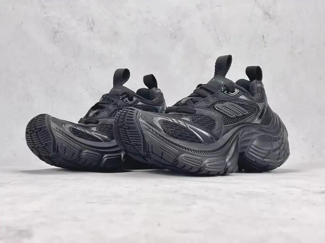 View 3 of BALENCIAGA MEN’S 10XL SNEAKER IN BLACK – BB274
