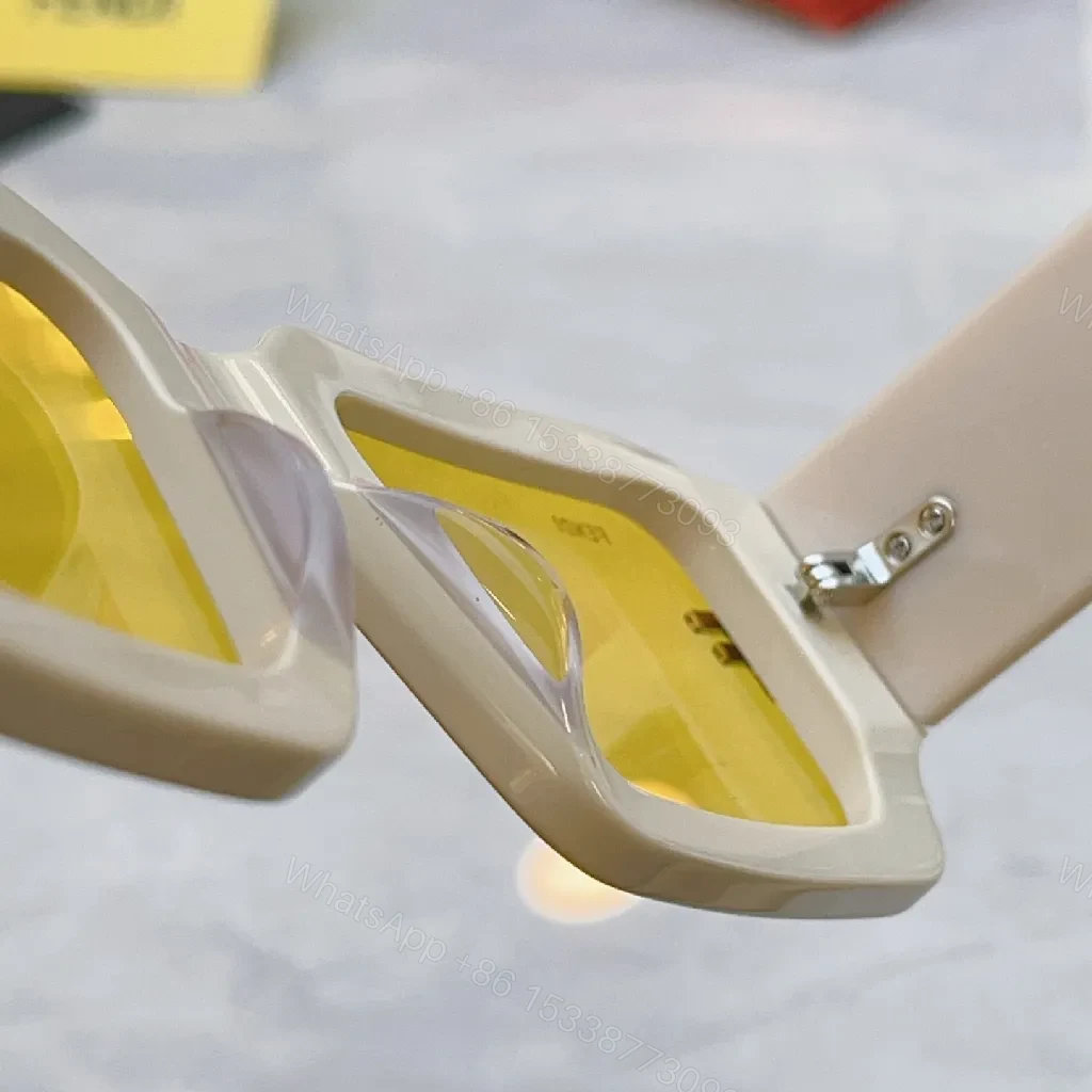 View 7 of Oversized Geometry Sunglasses: Luxe Frame, Subtle Logo, Gradient Lenses