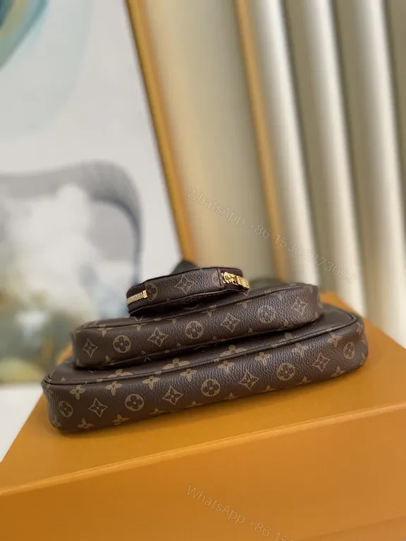 View 4 of Monogram Crossbody Chain: Compact Luxury Everyday Bag