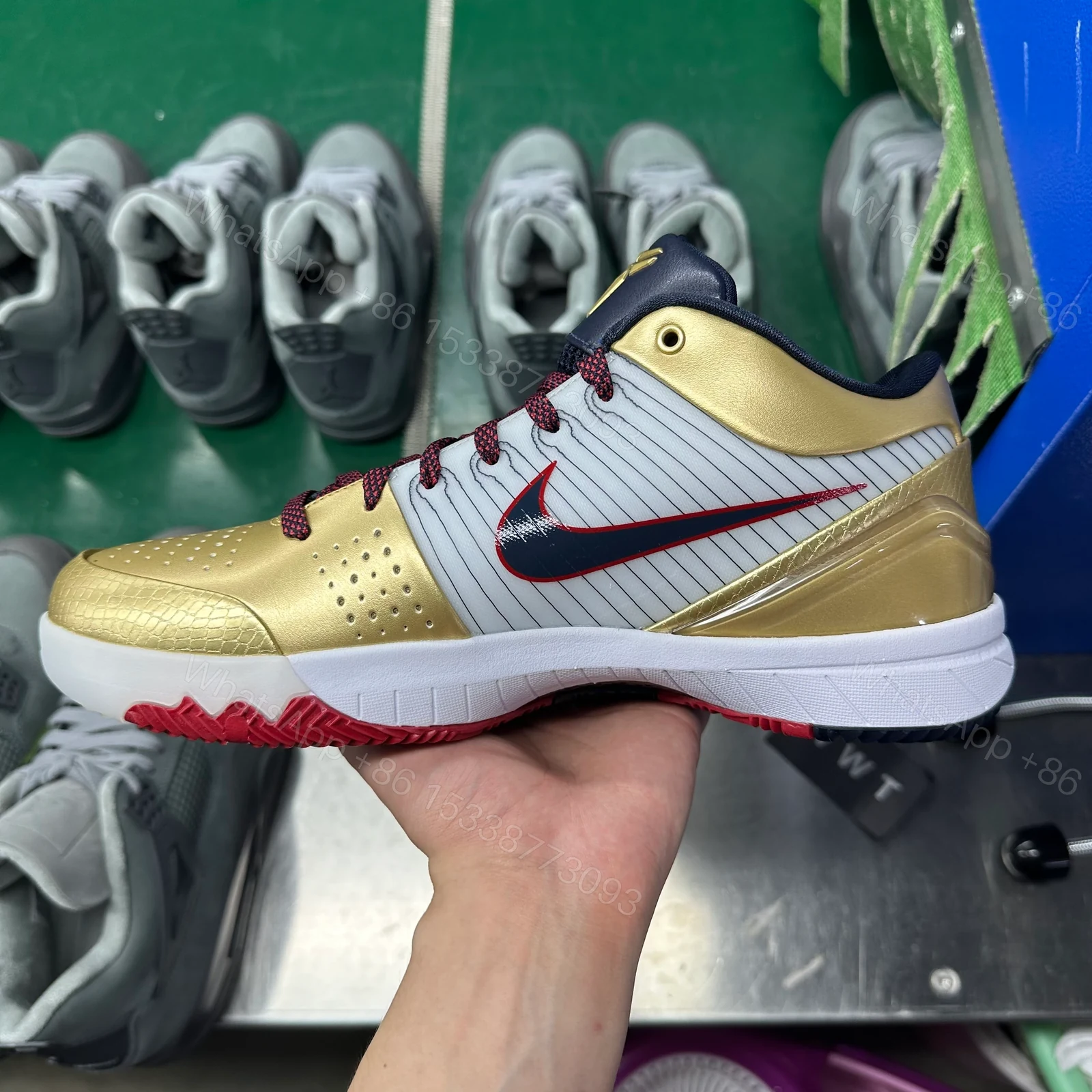 View 2 of Nike Kobe 4 Protro Gold Medal (2024)