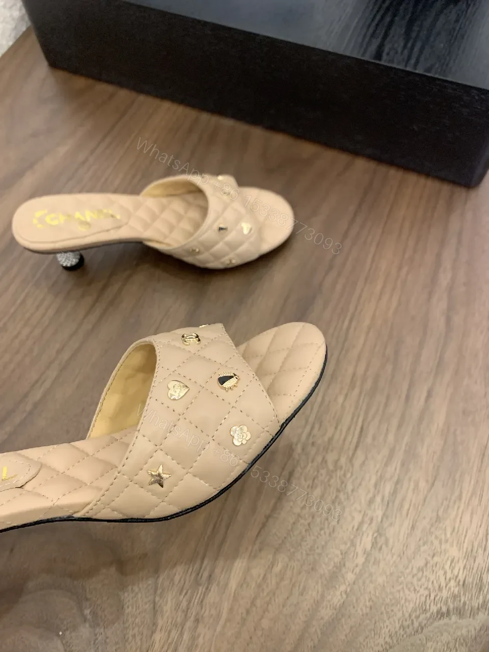 View 8 of Quilted Slip-On: Luxe Neutral Chic Casual Sneaker
