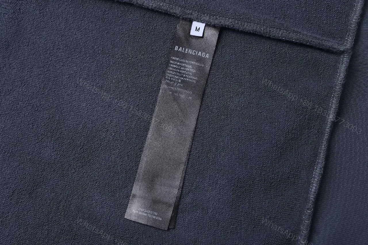 View 3 of Weathered Denim Oversized Zip Hoodie - Luxe Casual Comfort