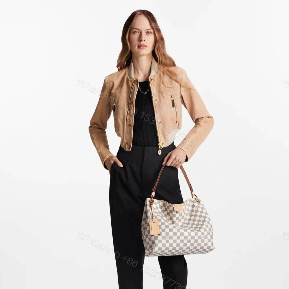View 10 of Louis Vuitton Graceful PM Damier Azur 35Cm N42249