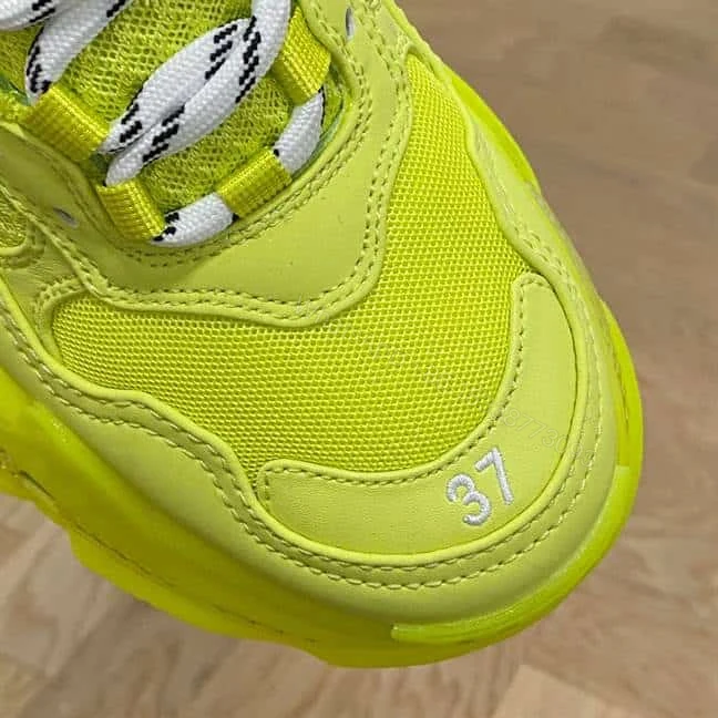 View 3 of BALENCIAGA MEN’S TRIPLE S SNEAKER CLEAR SOLE – BB185