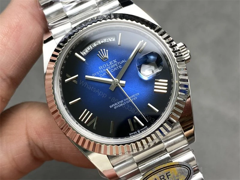 View 21 of Rolex Day-Date M228239 Blue Watch