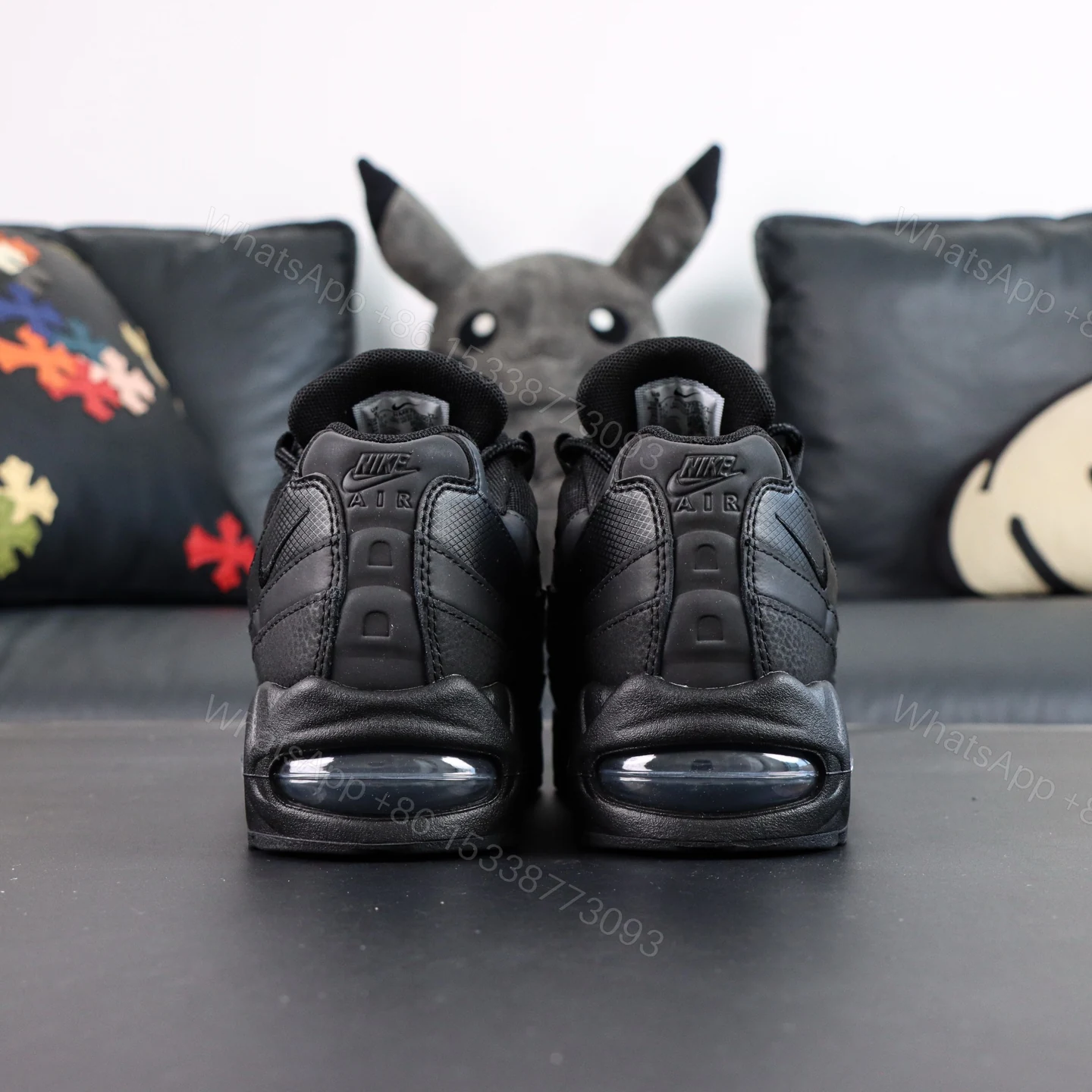 View 6 of Air Max 95 Triple Black Reps