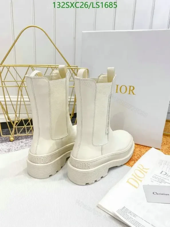 View 7 of Dior Ankle Boots in Premium Cowhide for Women