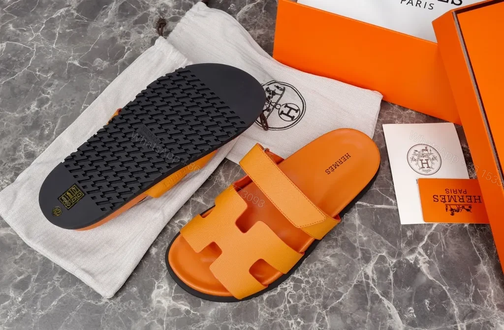 View 2 of Vibrant HermÃ ̈s Oran Sandals â€” Bold Comfort, Luxury Style