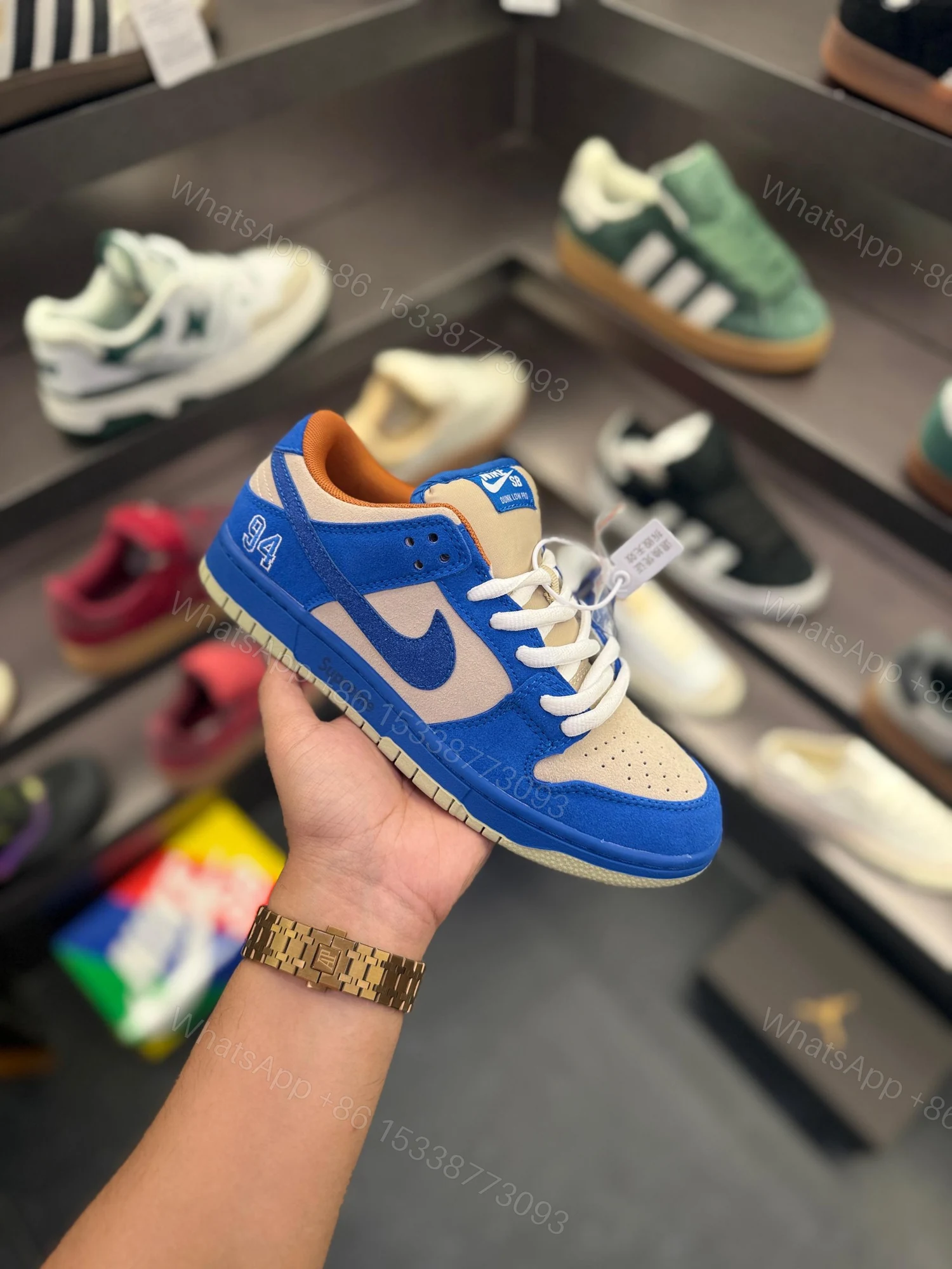 View 5 of First Copy Nike SB Dunk Supreme 94 Blue 2025