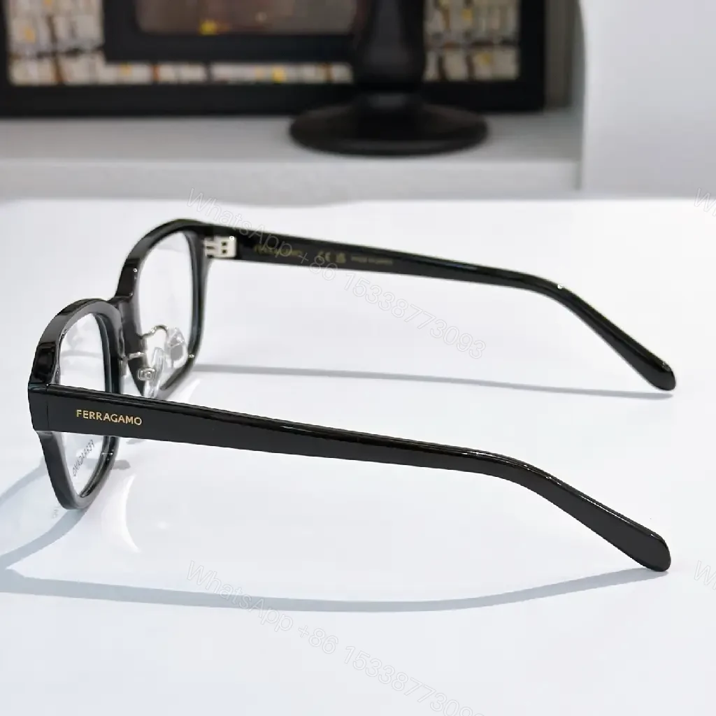 View 2 of Gray Translucent Acetate Rectangular Glasses – Ultra-Comfort, Premium Frame