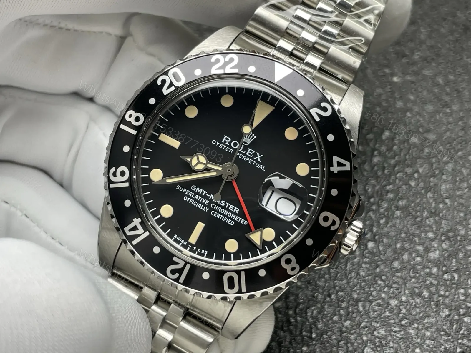 View 4 of Rolex GMT-Master II Bruce Wayne Oyster Watch Ultimate 40MM 126710GRNR-0004